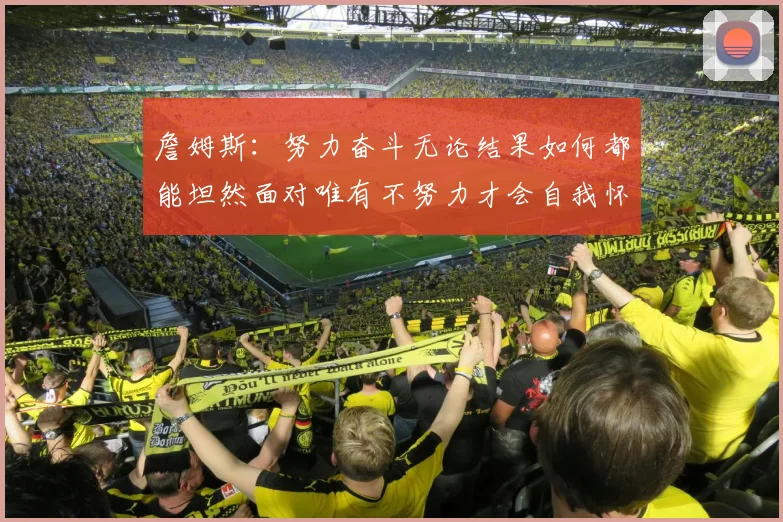 詹姆斯：努力奋斗无论结果如何都能坦然面对唯有不努力才会自我怀疑